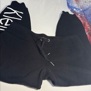 Women’s Calvin Klein Black sweat pants sz M